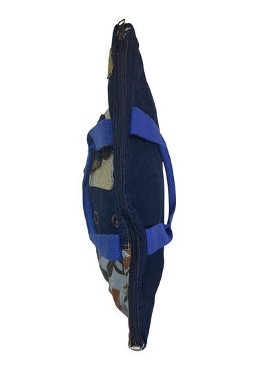 Vintage Salaş Çok Renkli Orta Boy Günlük Seyahat Gezi Omuz Çantası 36cmx34cm Lacivert Vintage Salaş Çok Renkli Orta Boy Günlük Seyahat Gezi Omuz Çantası 36cmx34cm Lacivert