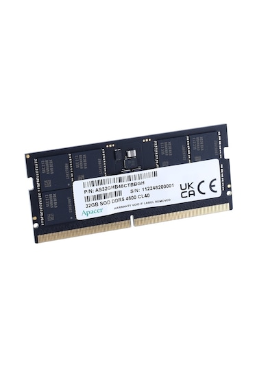 Apacer 16 Gb 1x16gb 5600mhz Sodımm Cl40 Ddr5 Notebook Ram Fs.16g2c.pkh