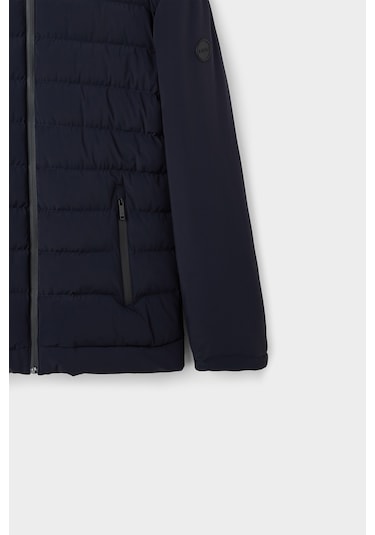 Twn Relaxed Fit Lacivert Düz Mont 5ec073082006m Çok Renkli