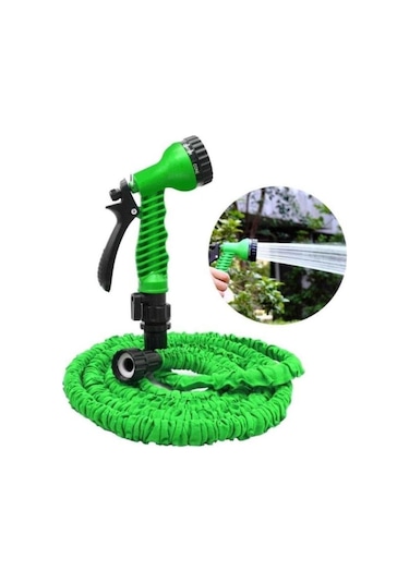Bay-Tec MK1489-4 Sihir Hortumlu Sulama Tabancası Set Takımı 15Mt