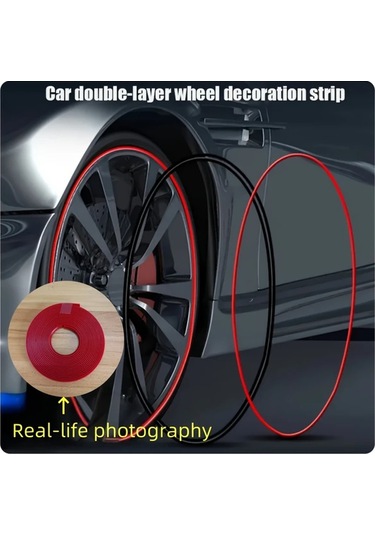 Willowhaven 4 Adet Mor Jant Koruyucu - 360 Çizilmeye Dayanıklı Abs Tasarım