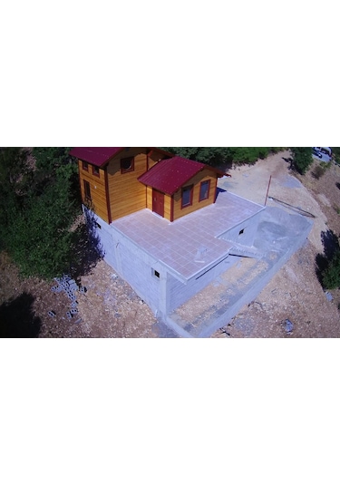 Masifev Orion 40M2 Ahşap Ev 2+1