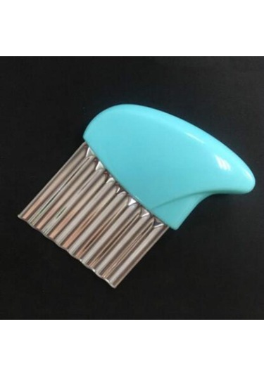 Jms Patates Kesici Kızartması Cips Soyma Bıçağı Mavi