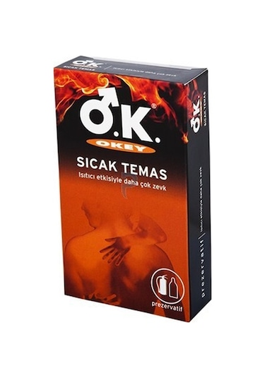 Okey Sıcak Temas Prezervatif 10 Adet