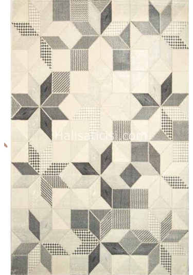 Toprak Halı Crafter 36959 Gri