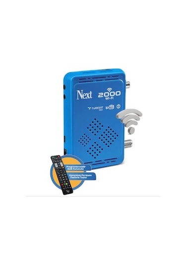 Next 2000 Wifi Full Hd Uydu Alıcısı Dahili Wifi Akıllı Kumanda