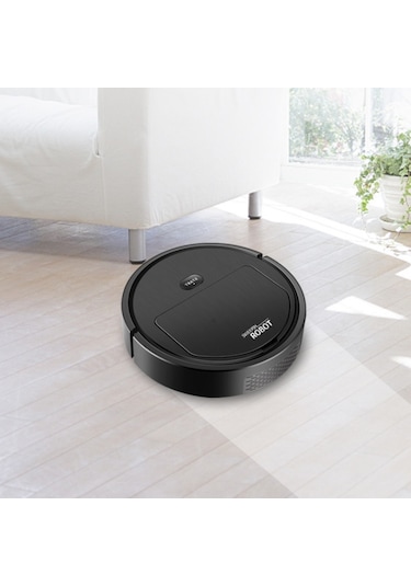 Ev Otomatik Akıllı Şarjlı Süpürme Robotu Beyaz