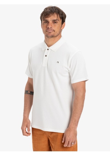 Quıksılver Snow Whıte Dna Polo Erkek Polo T-shırt Eqykt04362-wbk0 Beyaz