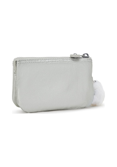 Kipling Kıplıng Creativity S Küçük Boy Cüzdan Gri New Brıght Met Gri