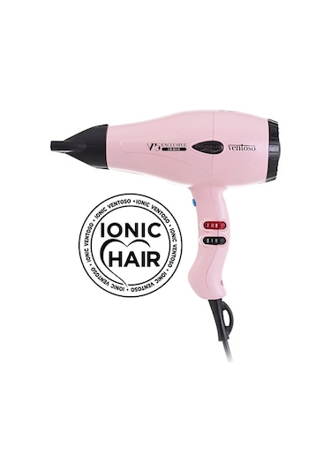 Ventoso V5 Exclusive Ionic Profesyonel Fön Makinesi Pembe