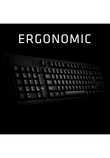 Carrier Ergonomik Klavye Sol El Klavyesi Sol El Klavyesi