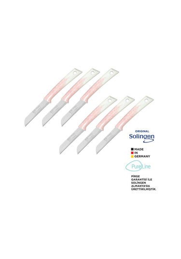 Pirge Pure Line Solingen Meyve Bıçağı Seti 6'lı
