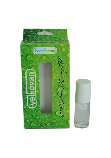 Yel Masaj Yağı Roll On Yüzde 100 Natural Nane Yağı 5 Ml