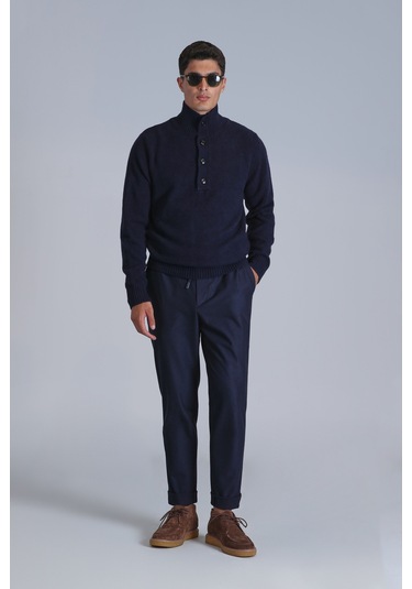 Lufian Bert Erkek Kazak Lacivert Lacivert 112090147100200 Lacivert