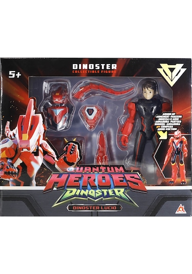 Quantum Heroes Dinoster Aksiyon Figür Lucio Dino