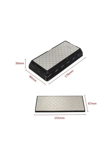 Wondernest Çift Taraflı Elmas Bileme Taşı - Lichen Tabanlı Bıçak Aleti