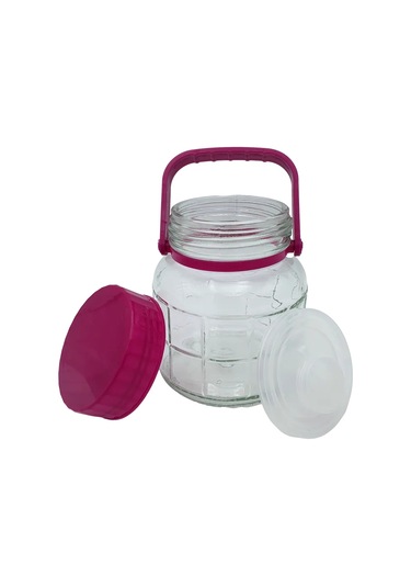 Mnogo Banok Cam Kavanoz Kapaklı Ve Süzgeç Toplu 1.1 Litre/2 Adet 310014258 Diğer