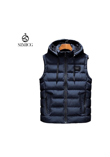 Yeni Dar Kesim, Kalınlaştırılmış, Sıcak Erkek Yeleği Yeşil