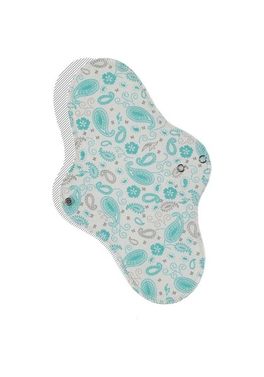 Ekoped Doğal Yıkanabilir Kadın Pedi Gece Mavi Desenli