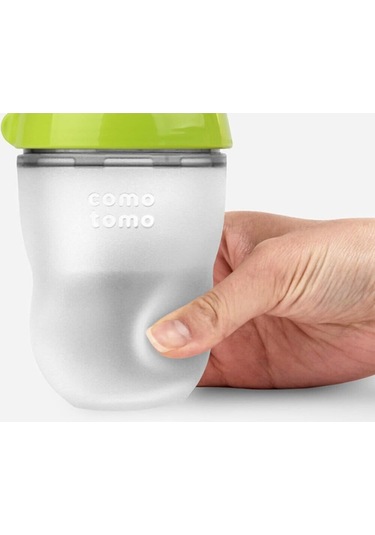 Antikolik Silikon Biberon 2'li 250ml Pembe - Orta Akışlı 3-6 Ay