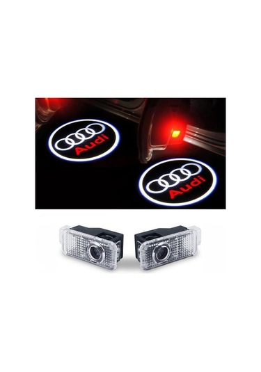 Blueoto Audi A4  Araca Özel 7W Kapı Altı Geçmeli Logo Hayalet