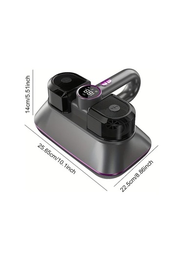 Honeybeeshop El Tipi Süper Güçlü Kablosuz Yatak Vakumu Tip B Usb Şarjlı Evcil Hayvan Tüyü Temizleyici