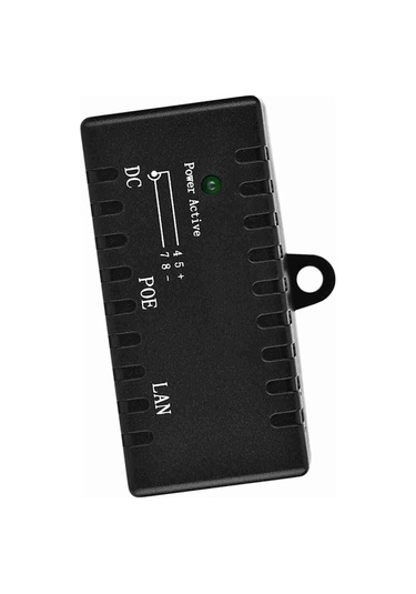 Lemestar Siyah Abs Poe Ayırıcı - 10/100 Mbps Hız, Ap İçin Güç Kaynağı Çözümü, Rj45 Arayüzlü, Dayanıklı Ve Kullanımı Kolay