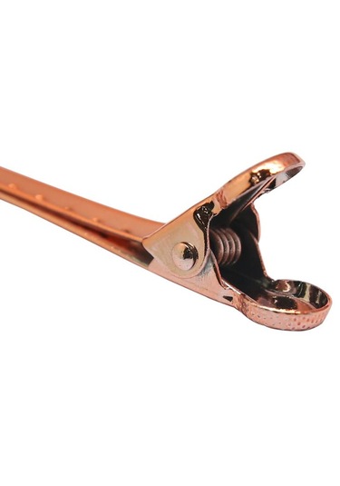 Suntek 14 Adet Ördek Gagası Klipler 3.5'' Saç Turuncu