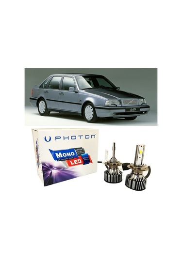 Volvo 440 Led Xenon Uzun+kısa Far Ampulü H4 Mono Yeni Seri Beyaz
