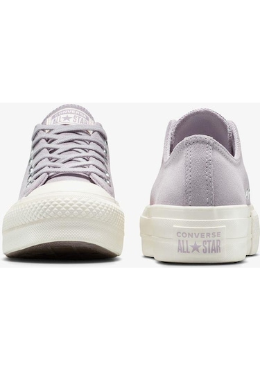 Chuck Taylor All Star Lift Platform Kadın Mor Sneaker-9274 533-mor