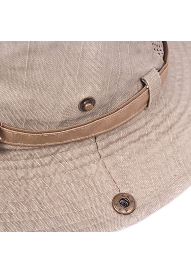 Unisex Güneşten Koruyucu Şapka, Nefes Alabilen Kumaş, Hızlı Kuruma Özelliği, Rahat Ve Hafif Tasarım Kahverengi