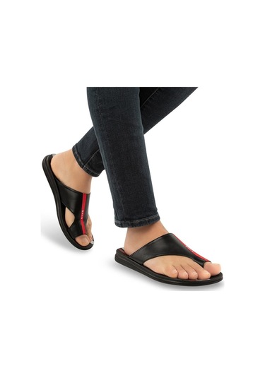 Muya Rada Anatomik Islak Zemin Erkek Terlik Siyah 40 Siyah