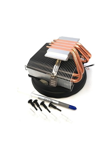 Didadodo V4 Sessiz Cpu Soğutucu - 4 Bakır Borulu, 48 Cfm Hava Akışı, Intel/amd Optimal, Uyumlu