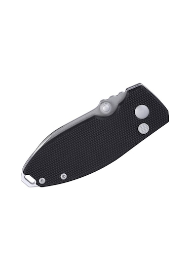 Crkt Squid Xm Button Lock G10 Black Kamp Çakı Siyah