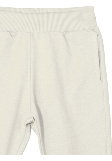 İki İplik Eşofman Altı Krem