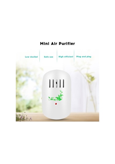 Createtech Temizleyici Renkli Priz Pm2.5 Mini Hava Temizleyici & Kokudan Arındırıcı, Dezenfektan Freshener Ev Banyo İçin Renkli