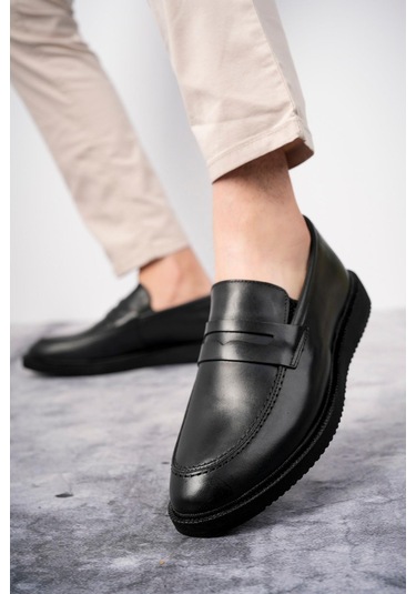 Muggo Jones Garantili Erkek Günlük Klasik Hakiki Deri Casual Rahat Ortopedik Ayakkabı 001