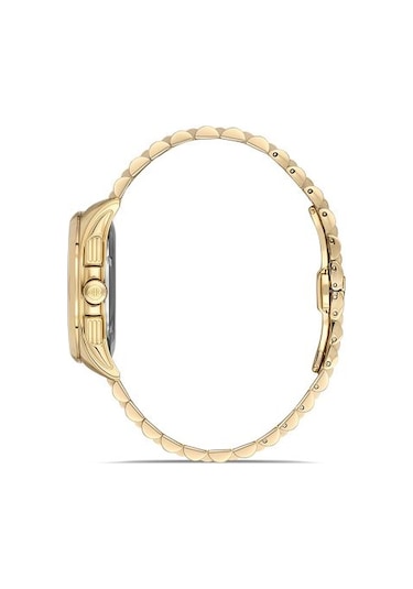 Ms152g-04sg Hislon Kol Saati 43 Mm / Gold Gri