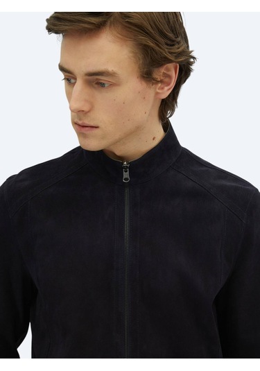 Lacivert Deri Mont Lacivert