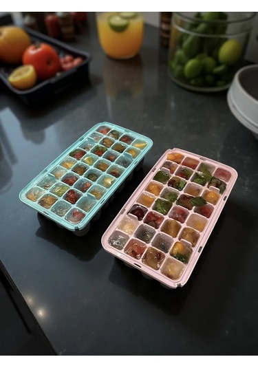 Cs Buz Kalıbı, Kap Ve Düğme İle 401048141 Turkuaz