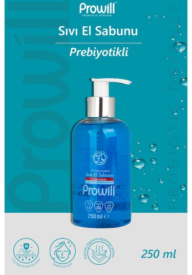 Prowill Prebiyotikli Sıvı El Sabunu 250 ML