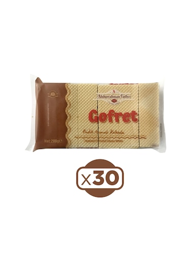 Abdurrahman Tatlıcı Gofret Kakaolu 30 x 200 G