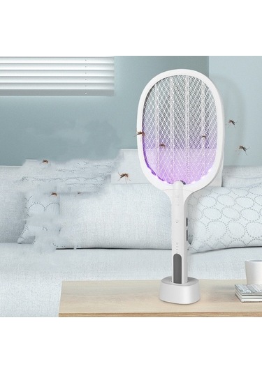 Ganzhoushop Usb Sivrisinek Sineklik Şarj Öldürücü Ev Elektrikli Edilebilir Beyaz Dn