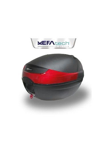 Mefatech Mf33 Motosiklet Çantası 33 Lt. Motosiklet Arka Çanta Siyah N11.195