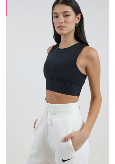 Jordan Dri-fıt Sport Layered Sports Bra Bej