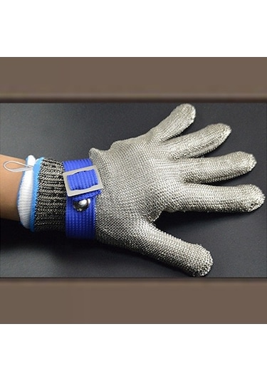 Trendooze Paslanmaz Çelik Eldivenler - Mavixs Kesici Güçlü Bahçecilik Eldiven