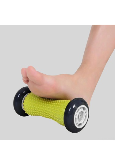 Neevoyu Spor Sonrası Kas Rahatlatıcı Masaj Rulosu - Tpr-pvc Malzemeyle Ev, Ofis Ve Spor Salonu Kullanıma Uygun - Gri/pembe/mavi Seçenekleri Siyah