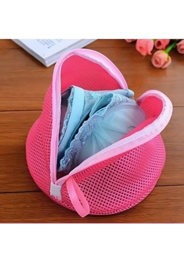 Sütyen Ve Iç Çamaşır Yıkama Filesi Pembe