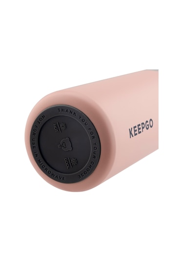 Daima Keep Go 750 Ml 12 Saat Sıcak 24 Saat Soğuk Pembe Termos Pembe