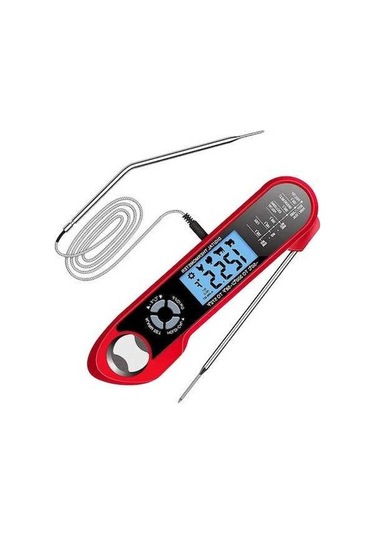 Dancemonkey Store Dijital Termometresi - Kırmızı